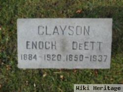 Enoch "e.a." Clayson