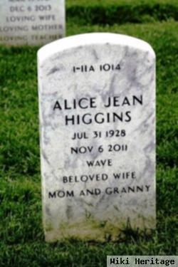 Alice Jean Hilarides Higgins