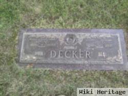 Elmer Thomas Decker