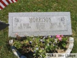 Mary Marjorie Watterson Morrison