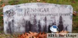 Willie Thomas Hennigar