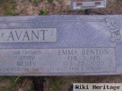 Emma Benton Avant