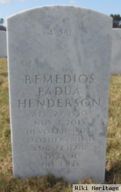 Remedios Padua "remy" Henderson