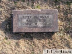 Peter Bachman