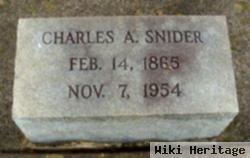 Charles A Snider