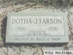 Dotha Jean Farson