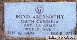 Boyd F Abernathy