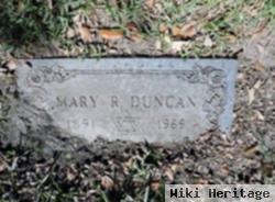 Mary R Duncan