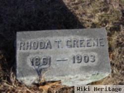 Rhoda T [Harvey] Greene