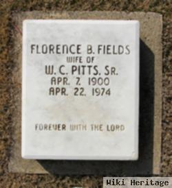 Florence Burns Fields Pitts