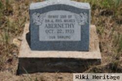 Infant Son Of Wilkes Abernethy