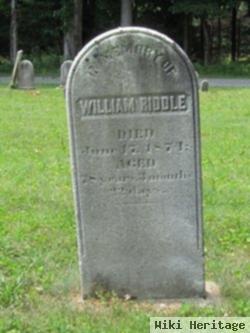 William Riddle