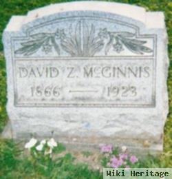 David Zeldon Mcginnis, Sr