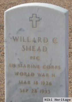 Willard C Shead