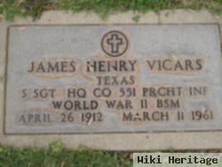 James Henry Vicars