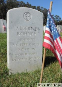 Pvt Albert E Rohney