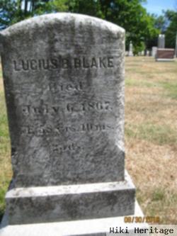 Lucius B Blake