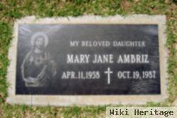 Mary Jane Ambriz