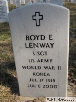 Boyd E Lenway