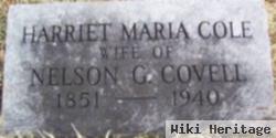 Harriet Maria "hattie" Cole Covell