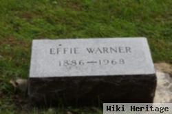 Effie A Warner