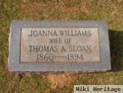 Joanna Williams Sloan