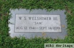 William S. "sam" Welshimer, Iii