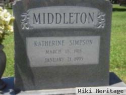 Katherine Simpson Middleton