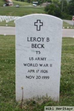 Leroy B Beck