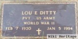 Lou E. Ditty