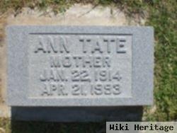 Annie Leah "ann" Tate