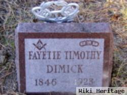 Fayette Timothy Dimick