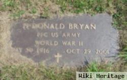 H Donald Bryan