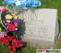 Geneva Baker Pinkston