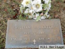 William Roland Baxter, Sr