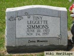 Tiny Lee Leggette Simmons