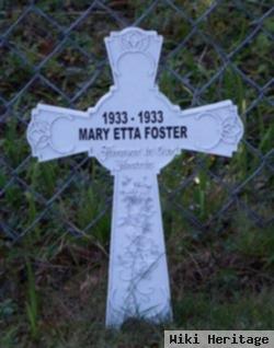 Mary Etta Foster