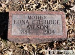 Edna Ethridge Wilson