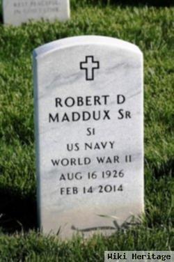 Robert D. Maddux, Sr