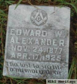 Edward W. Alexander