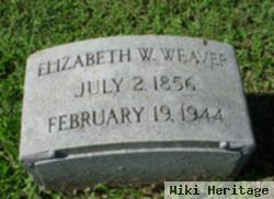 Elizabeth W Wiley Weaver