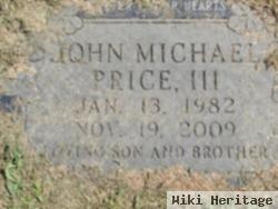 John Michael "pizzy" Price, Iii