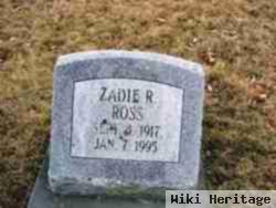 Zadie R Ross