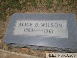 Alice B. Phillips Wilson