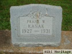 Frank W Kanak