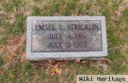 Emsel L. Stricklin