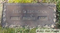 Lula Dee "lou" Robinson Edgington