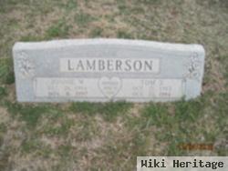 Tom S Lamberson