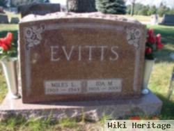 Miles L Evitts