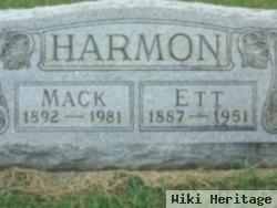 Etta Ethyl Marks Harmon